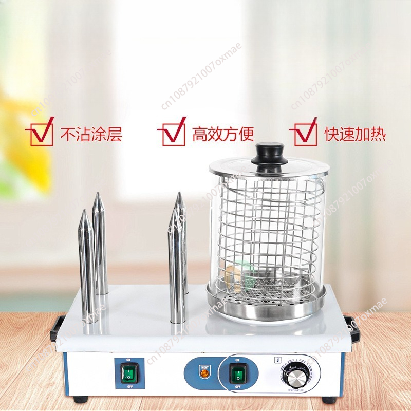 Hot Dog Roller Grill - Máquina de Grelhar Salsichas Automática Chinesa,