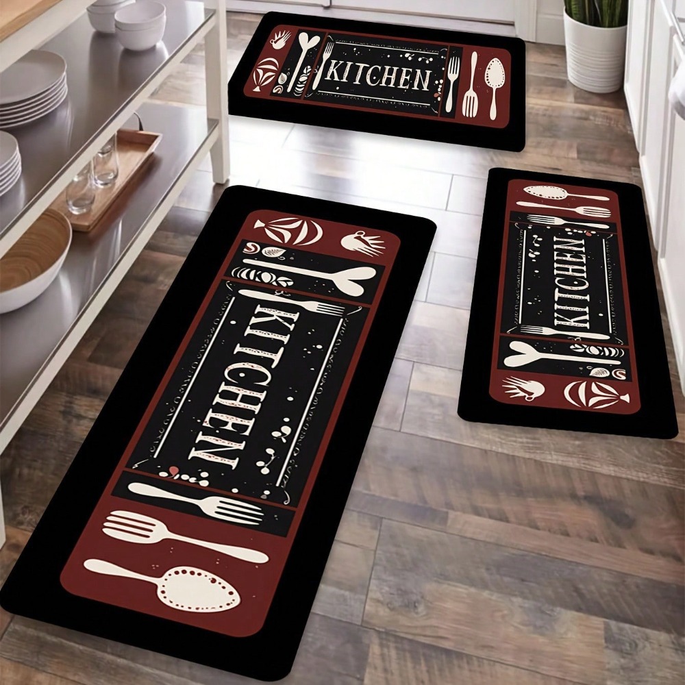 Commercial Kitchen Quotes - Tapete de cozinha - utensílios colher