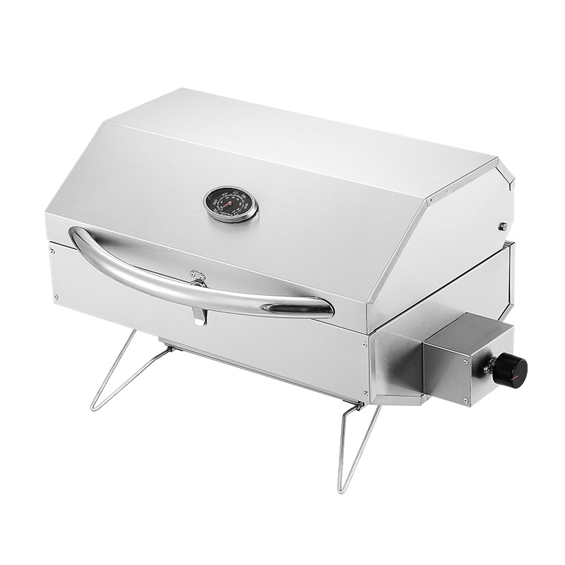 Commercial Kitchen Equipment Brands - Churrasqueira Portátil Coreana Inteligente Personalizada Preta-Verde