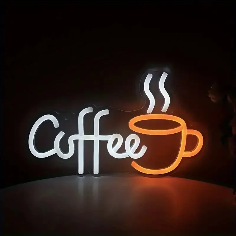 Commercial Kitchen Design - Copo de café projetado sinal de