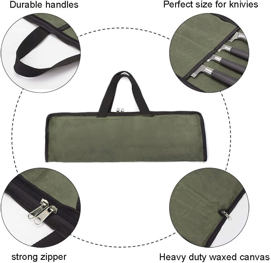 Commercial Kitchen Knives - Bolsa de armazenamento de faca de