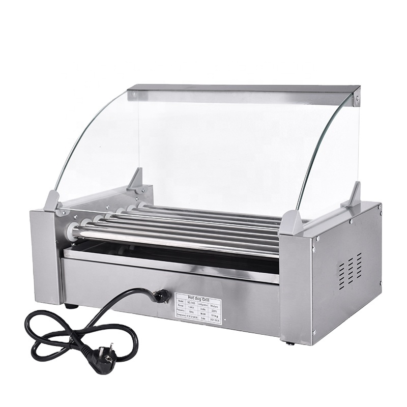 Hot Dog Roller Grill - Nova Máquina de Grelhar Salsichas com
