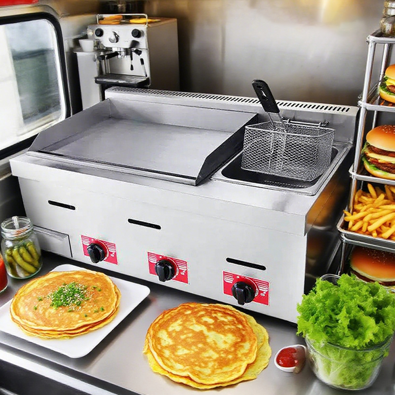 Teppanyaki Grill Table - Chapa a Gás Comercial de Mesa,