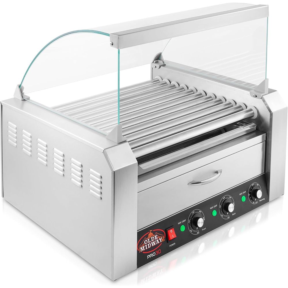 Olde Way Electric 30 Hot Dog 1 - Hot Dog Roller Grill avaliação e preço