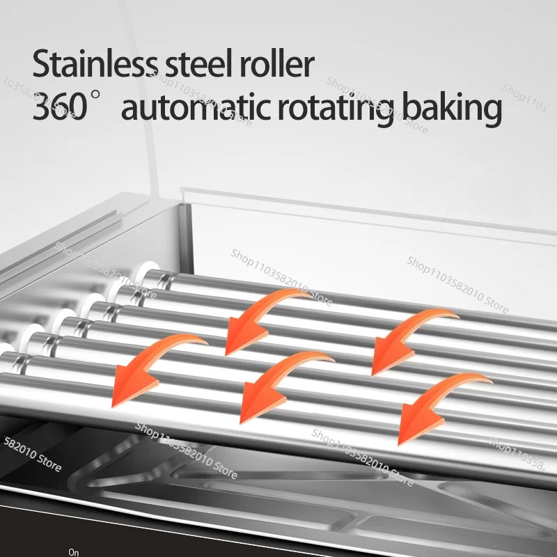 Grelhador Comercial de Hot Dog - Hot Dog Roller Grill avaliação e preço