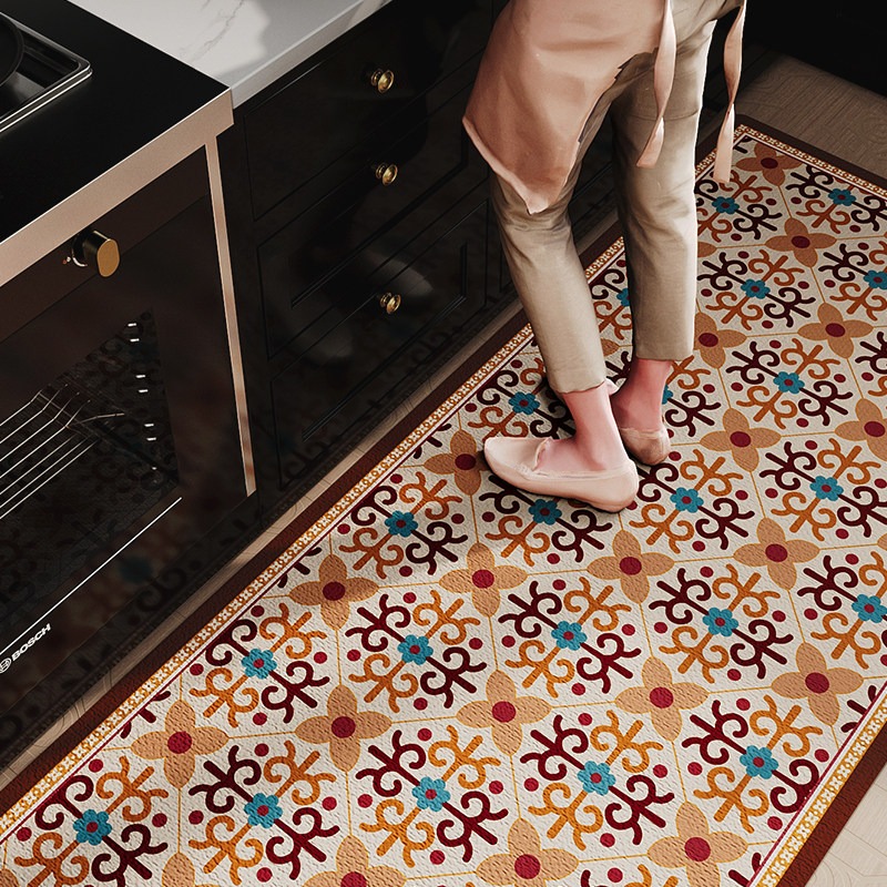Tapetes de Cozinha Vintage com - Commercial Kitchen Tile avaliação e preço