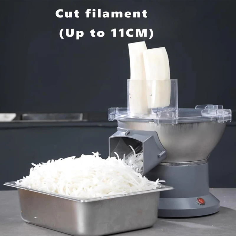 Fatiador de vegetais elétrico  - Commercial Kitchen Units avaliação e preço