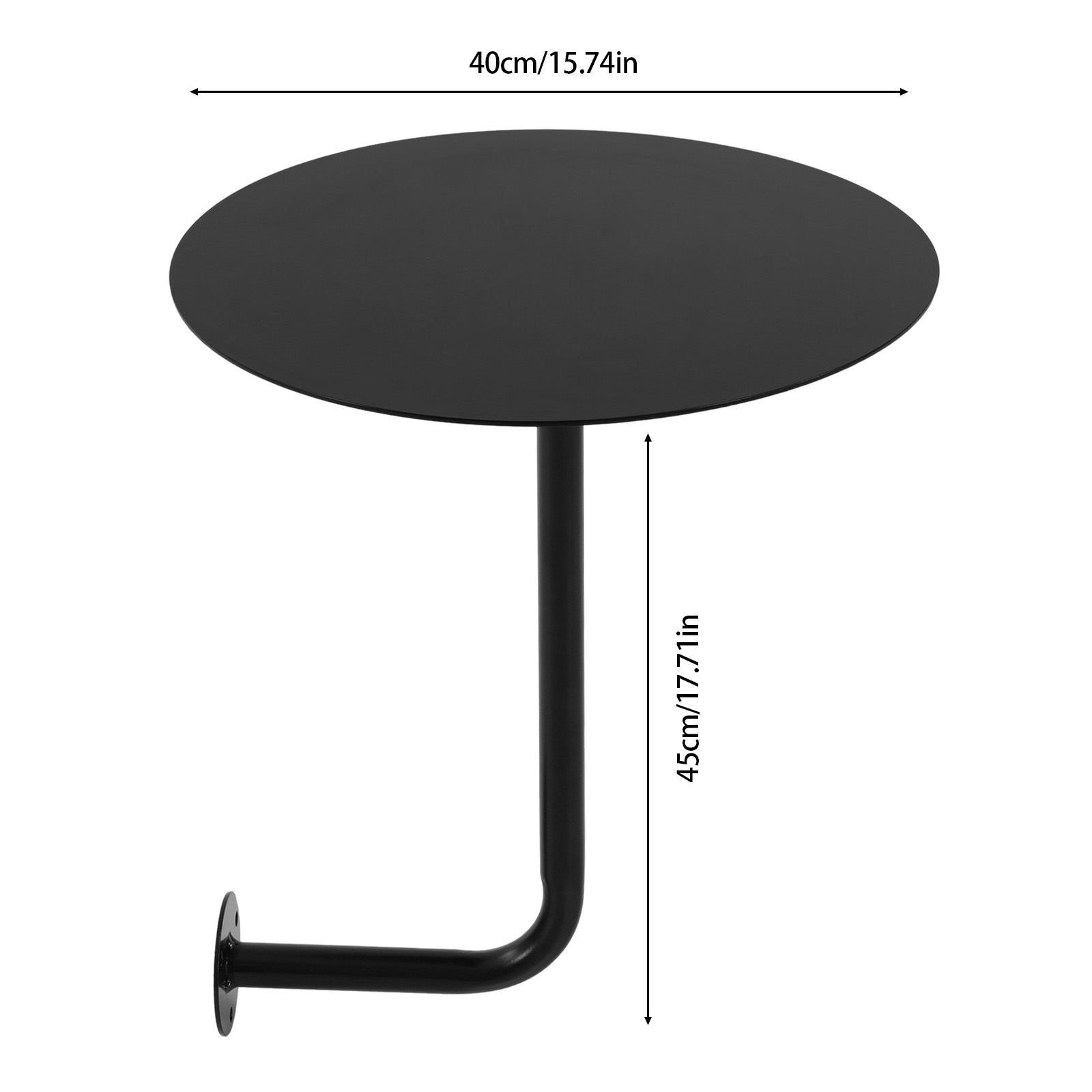 Mesa de Bar Redonda de Ferro P - Commercial Kitchen Paint avaliação e preço