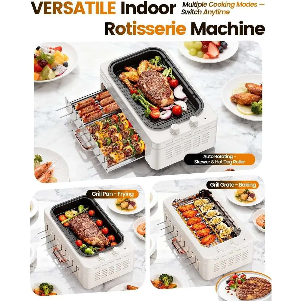 Churrasqueira de Bancada 4 em  - Hot Dog Roller Grill avaliação e preço