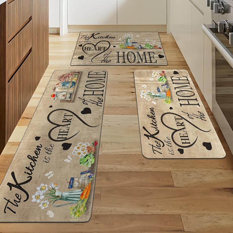 Cozinha coração tapete casa ci - Commercial Kitchen Quotes avaliação e preço