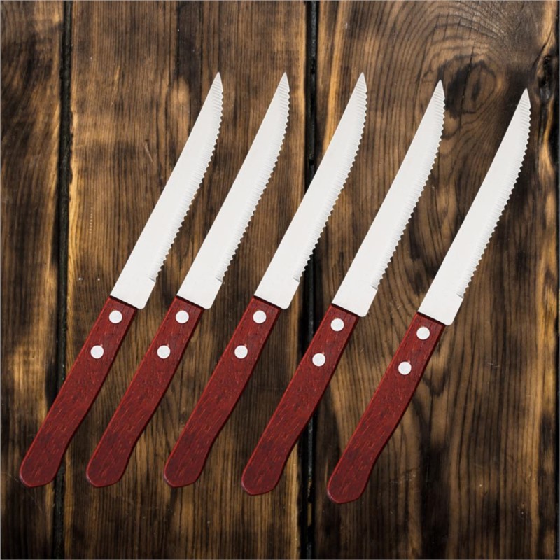 1-20 pçs faca de bife de aço i - Commercial Kitchen Knives avaliação e preço