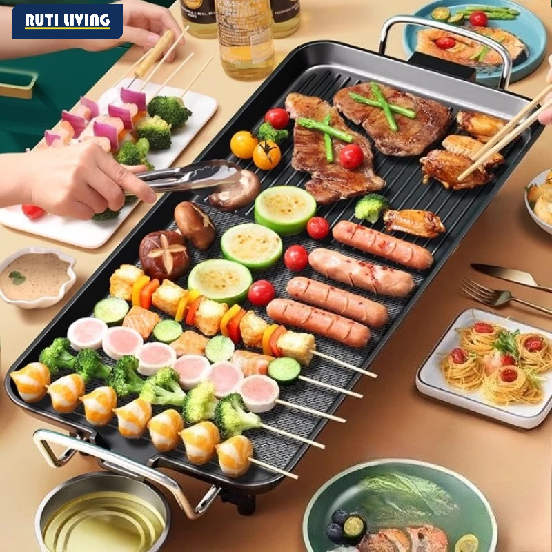 Churrasqueira Elétrica Grande  - Teppanyaki Grill Table avaliação e preço