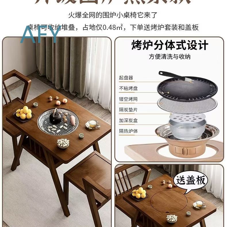Conjunto de Mesa de Churrasque - Teppanyaki Grill Table avaliação e preço