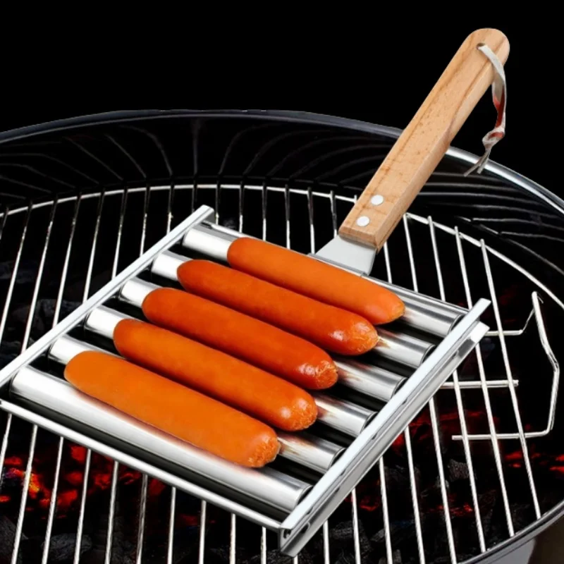Rolo para Hot Dog com Cabo de  - Hot Dog Roller Grill avaliação e preço