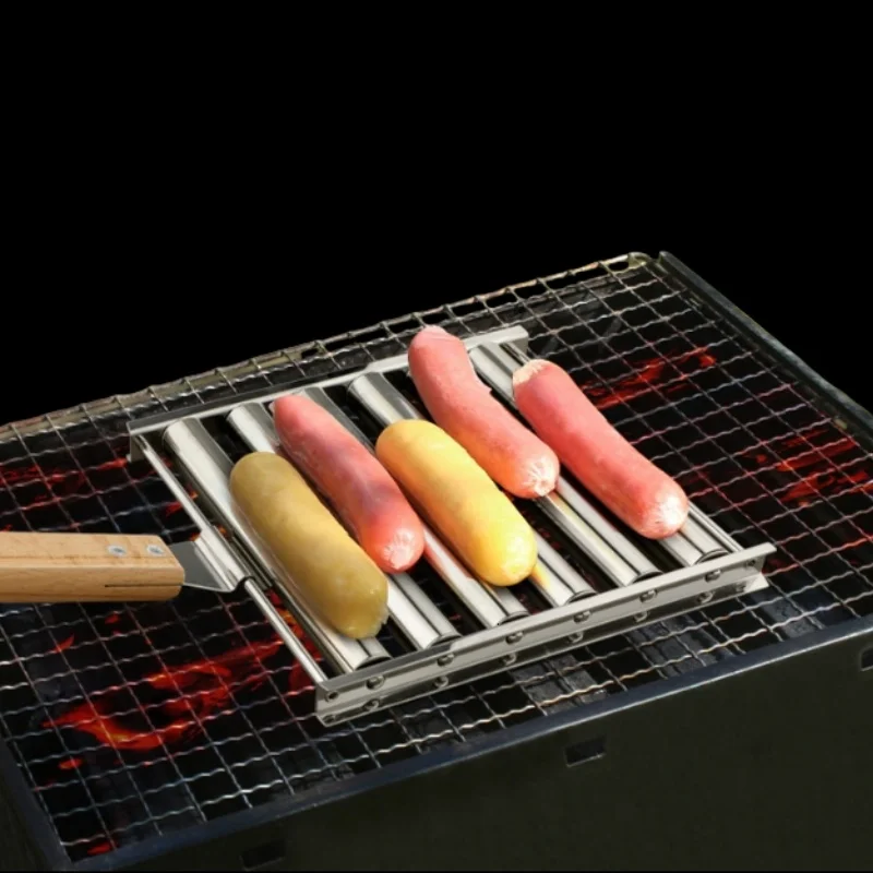 Rolo para Hot Dog com Cabo de  - Hot Dog Roller Grill avaliação e preço
