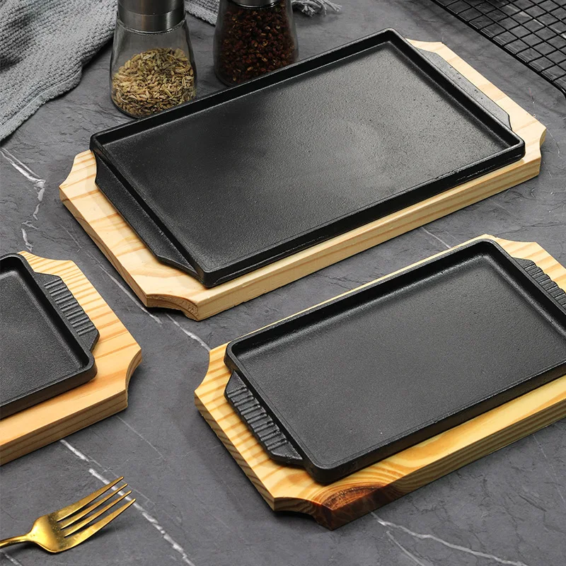 Chapa de Ferro Fundido Retangu - Teppanyaki Grill Table avaliação e preço