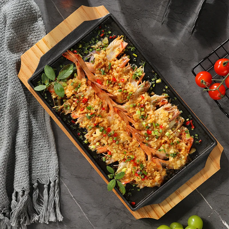 Chapa de Ferro Fundido Retangu - Teppanyaki Grill Table avaliação e preço