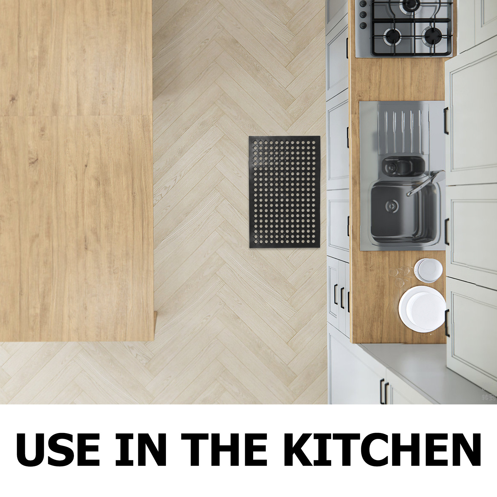 Tapete de cozinha antiderrapan - Kitchen Flooring Commercial avaliação e preço