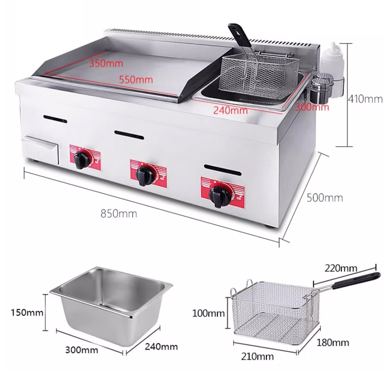 Chapa a Gás Comercial de Mesa, - Teppanyaki Grill Table avaliação e preço