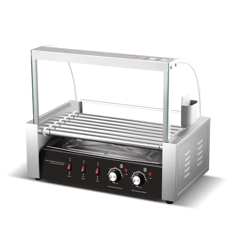 2026 Máquina de Grelhar Salsic - Hot Dog Roller Grill avaliação e preço