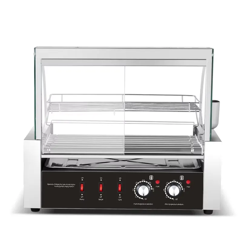 2026 Máquina de Grelhar Salsic - Hot Dog Roller Grill avaliação e preço