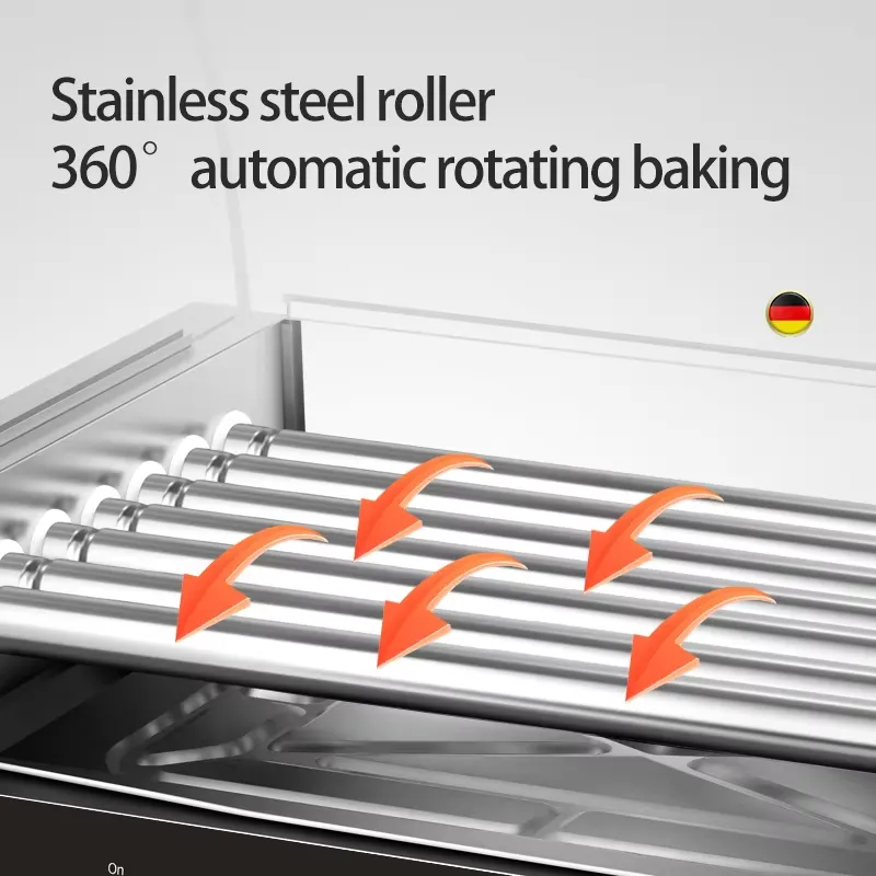 2026 Máquina de Grelhar Salsic - Hot Dog Roller Grill avaliação e preço