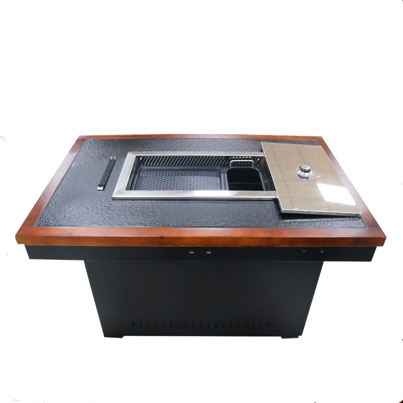 Mesa elétrica comercial para c - Teppanyaki Grill Table avaliação e preço